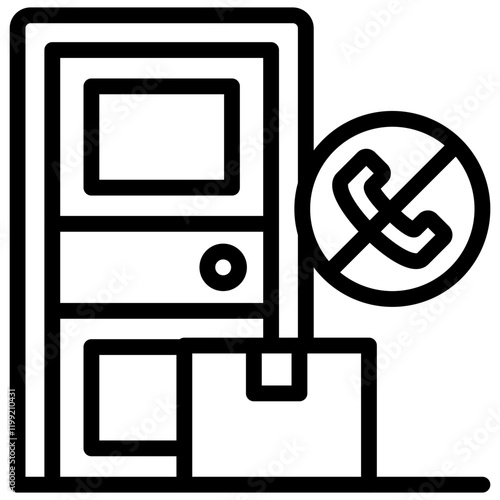Contactless Delivery Icon