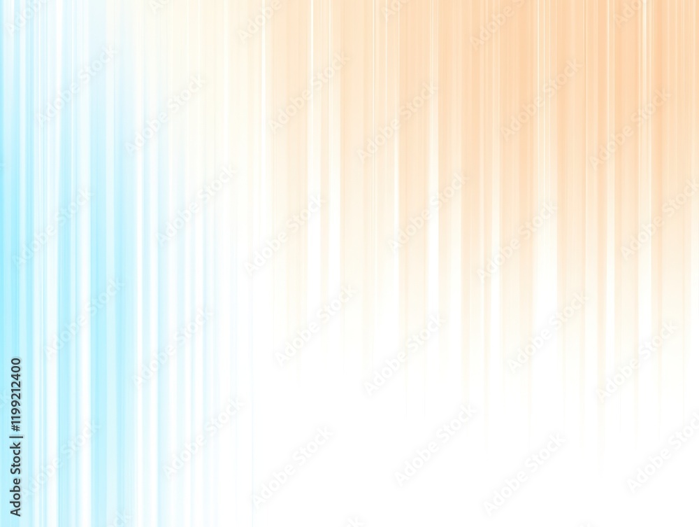 Obraz premium Abstract background with vertical stripes in blue, orange and white tones