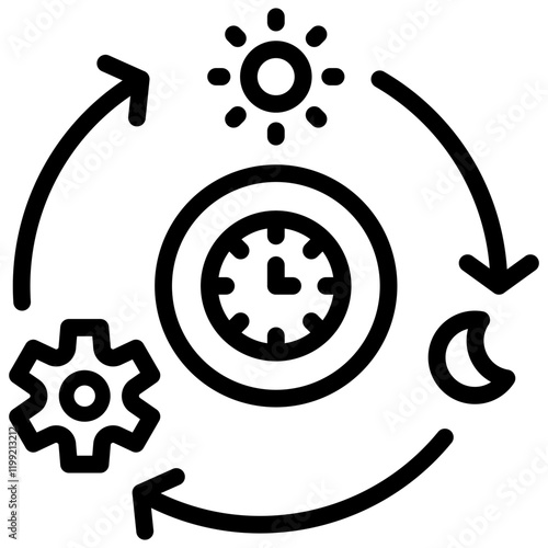 Daily Routine Icon