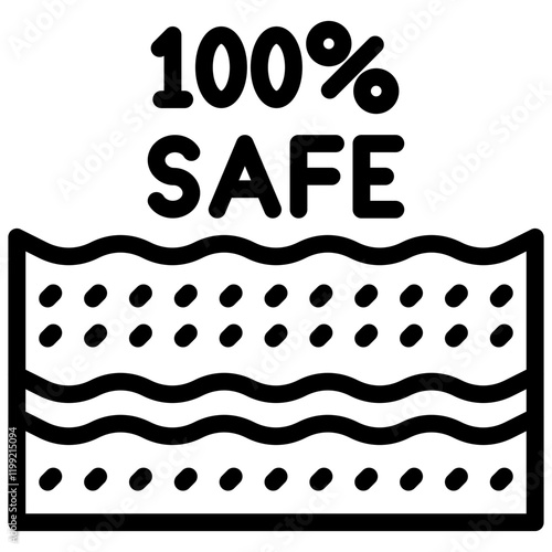100% Safe Icon