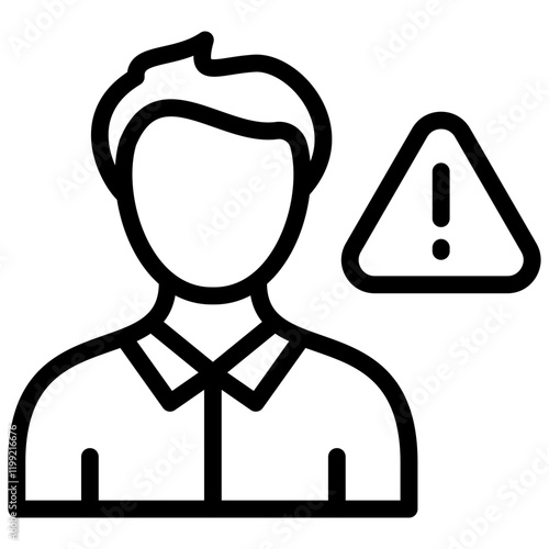 Cautious Icon