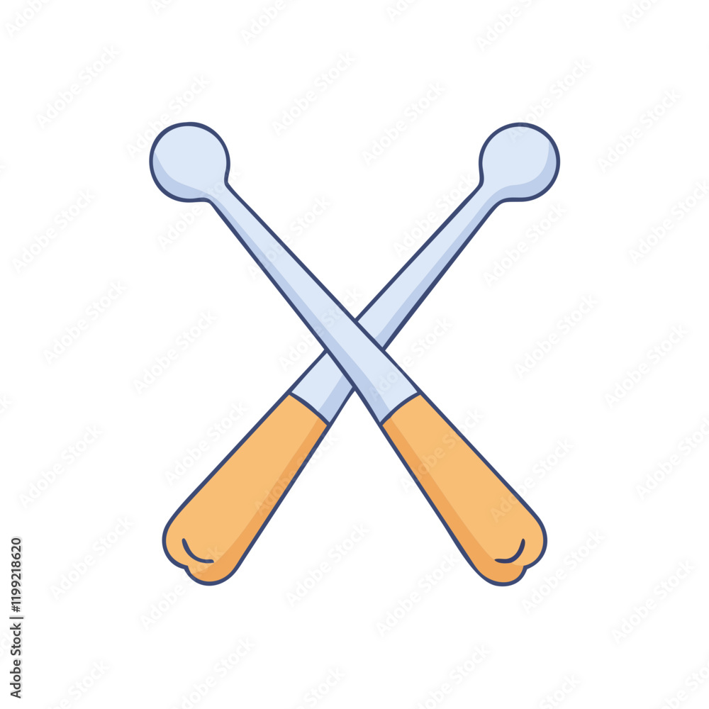 drumsticks icon, drumsticks vector illustration-simple illustration of drumsticks, perfect for drumsticks logos and themed design drumsticks icon, drumsticks vector illustration-simple illustration of drumsticks, perfect for drumsticks logos and themed design