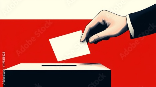 Polish Presidential Election Minimalist Design