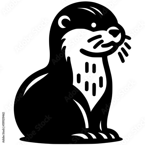 Otter Illustration