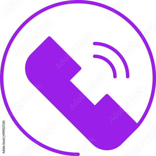 Contact Us icon single vector illustration photo