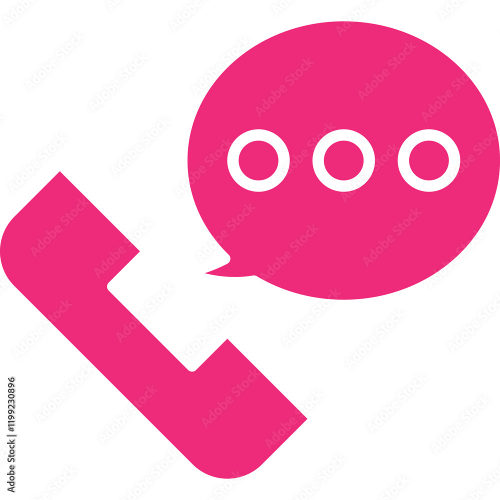 Call icon single vector illustration Call icon single vector illustration