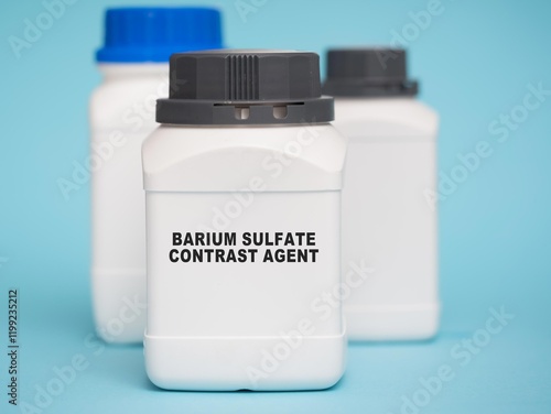 Картината върху платно Barium Sulfate (BaSO₄) Contrast agent