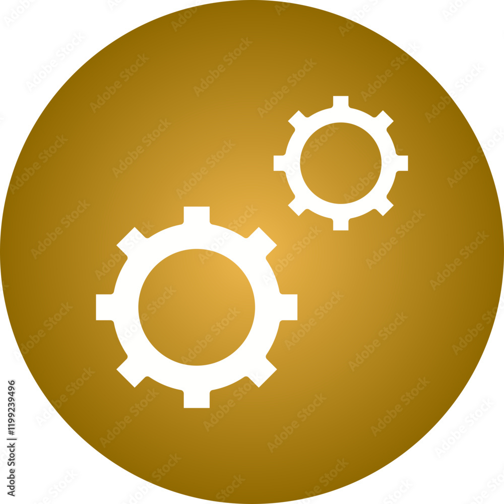 Setting icon single vector illustration Setting icon single vector illustration