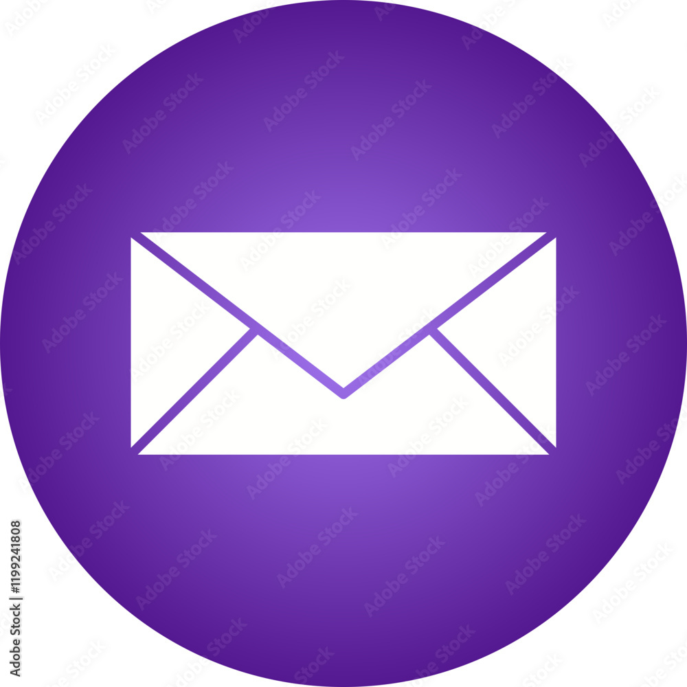 Email icon single vector illustration Email icon single vector illustration