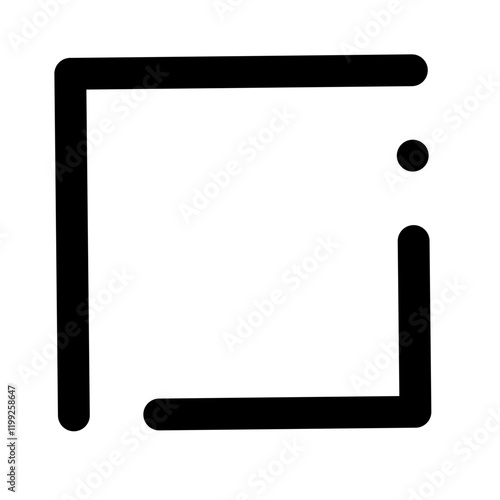 black and white tablet pc on white