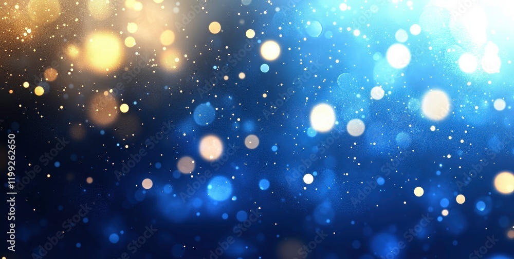 Blue and Gold Bokeh: Abstract background of shimmering blue and gold bokeh lights, creating a magical and festive atmosphere. Perfect for holiday cards, celebratory designs, and dreamy backgrounds. Blue and Gold Bokeh: Abstract background of shimmering blue and gold bokeh lights, creating a magical and festive atmosphere. Perfect for holiday cards, celebratory designs, and dreamy backgrounds.