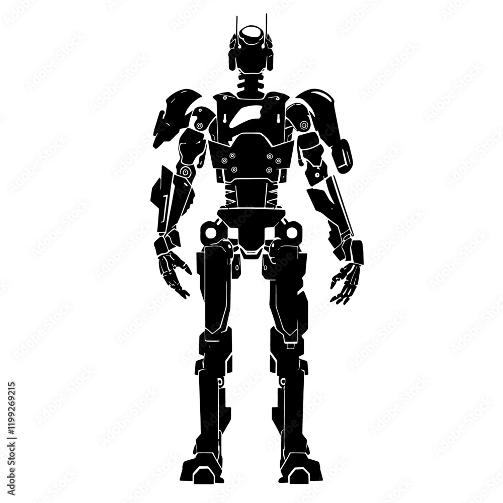 Powerful Male Robot – A Bold and Dynamic Design Perfect for Sci-Fi, Robotics, and Technology Projects. This Striking and Futuristic Robot Character is Ideal for Video Games, Concept Art, and Animation Powerful Male Robot – A Bold and Dynamic Design Perfect for Sci-Fi, Robotics, and Technology Projects. This Striking and Futuristic Robot Character is Ideal for Video Games, Concept Art, and Animation