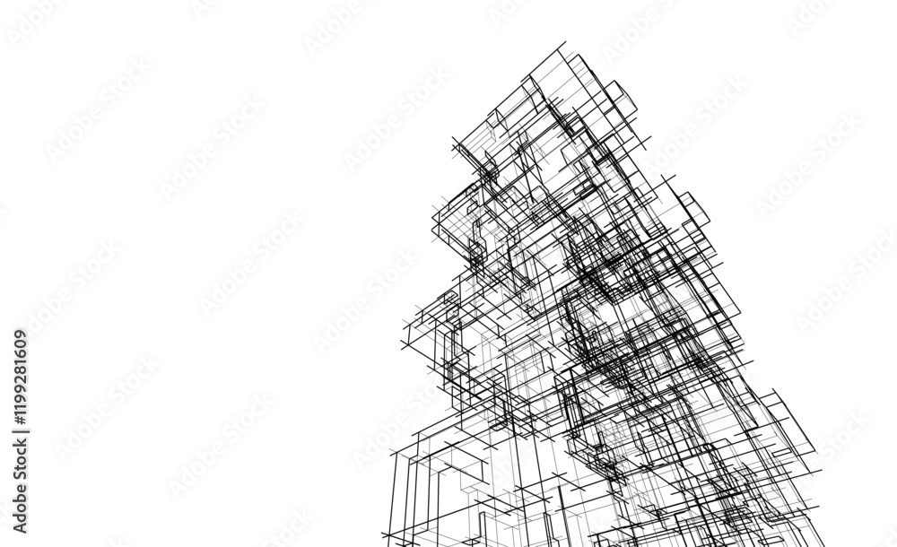 abstract lines geometric drawing abstract lines geometric drawing
