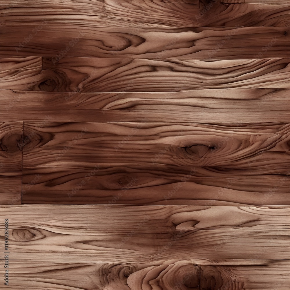 Fototapeta premium Seamless pattern with mahogany wooden texture