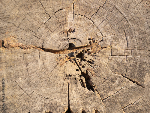 Obraz na płótnie Close up wood pattern and texture for nature Background. w salonie