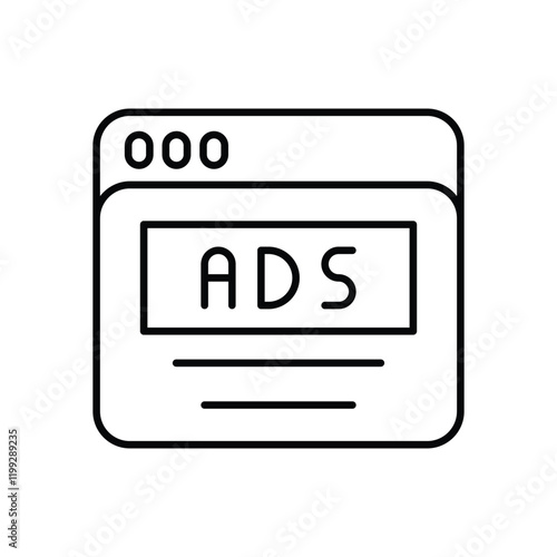 Online Ads icon photo