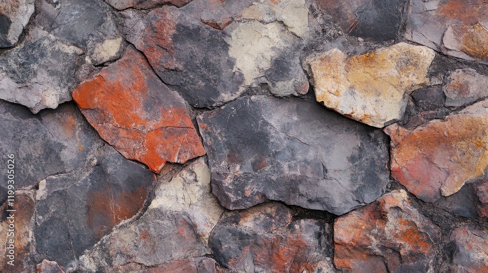 Colorful stone wall texture background. Colorful stone wall texture background.