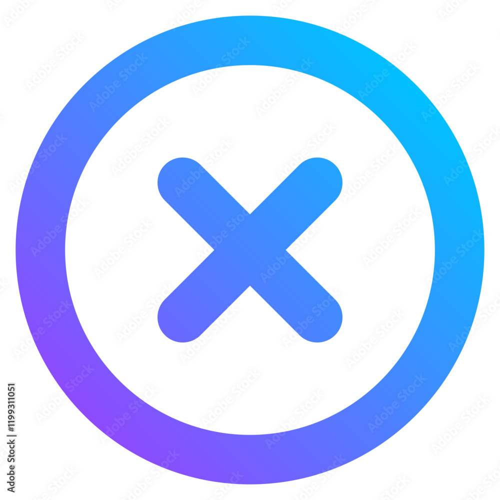 Obraz premium Cross Icon