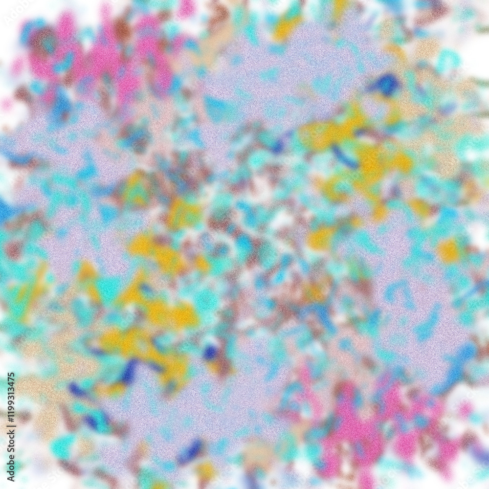 Fototapeta premium An abstract transparent psychedelic wavy vignette design element overlay.