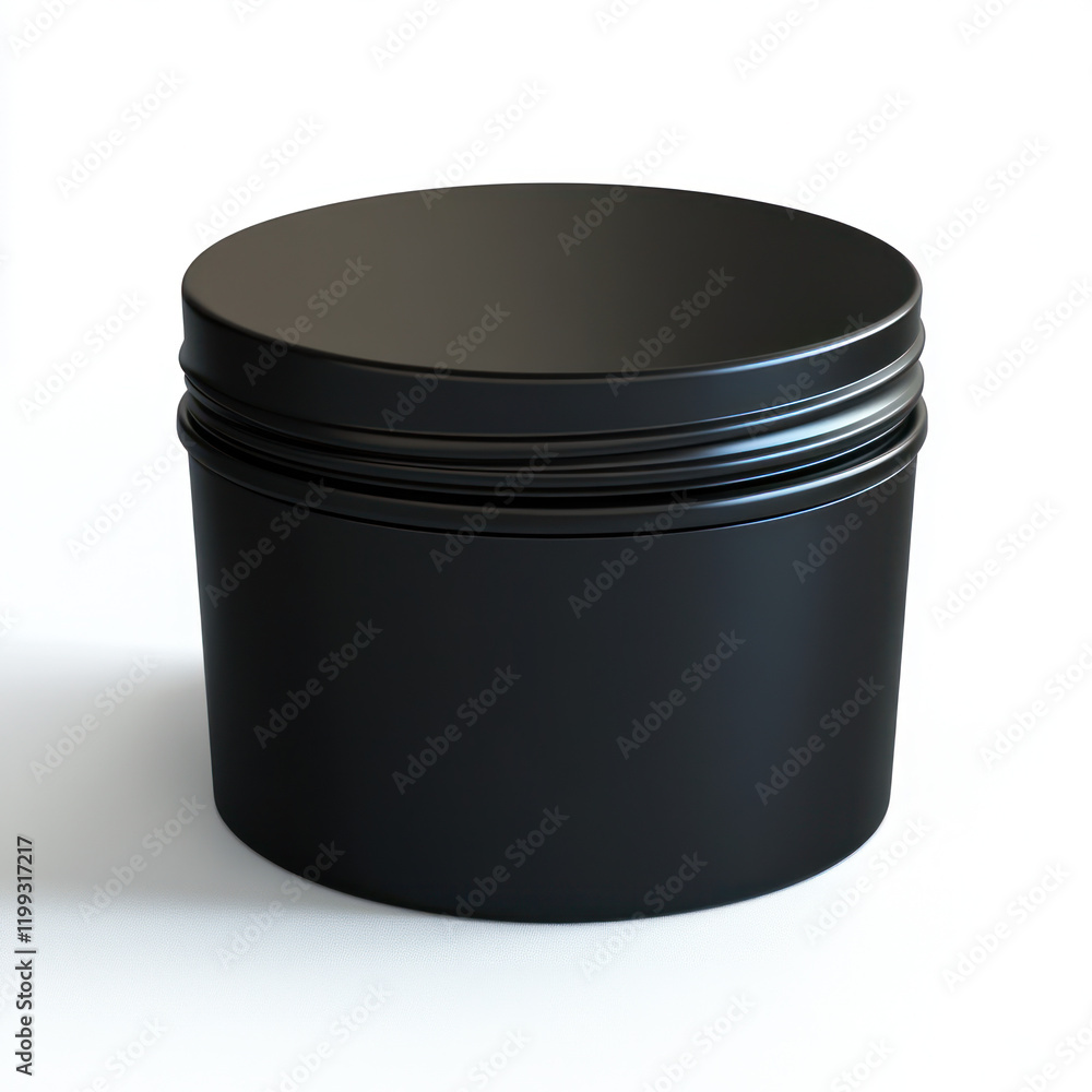 black plastic container black plastic container