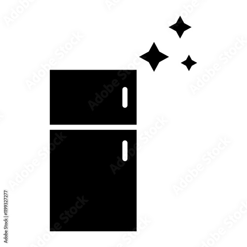 Cleaning Freezer Icon