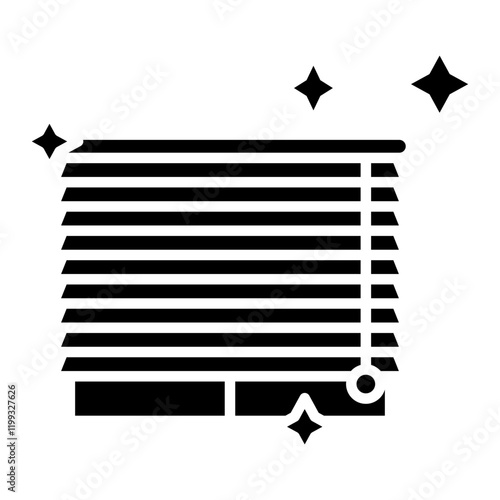 Cleaning Blinds Icon