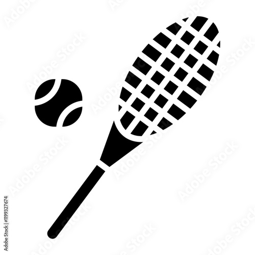 Tennis Racket Icon