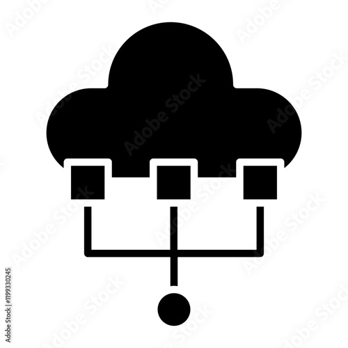 Network Virtualization Icon