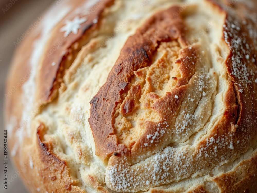 Close up shot of chewy and crusty sourdough bread texture, closeup, crusty, bread Close up shot of chewy and crusty sourdough bread texture, closeup, crusty, bread