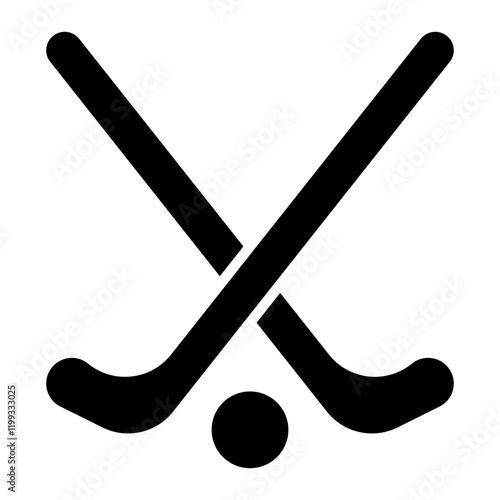 Hockey stick Icon