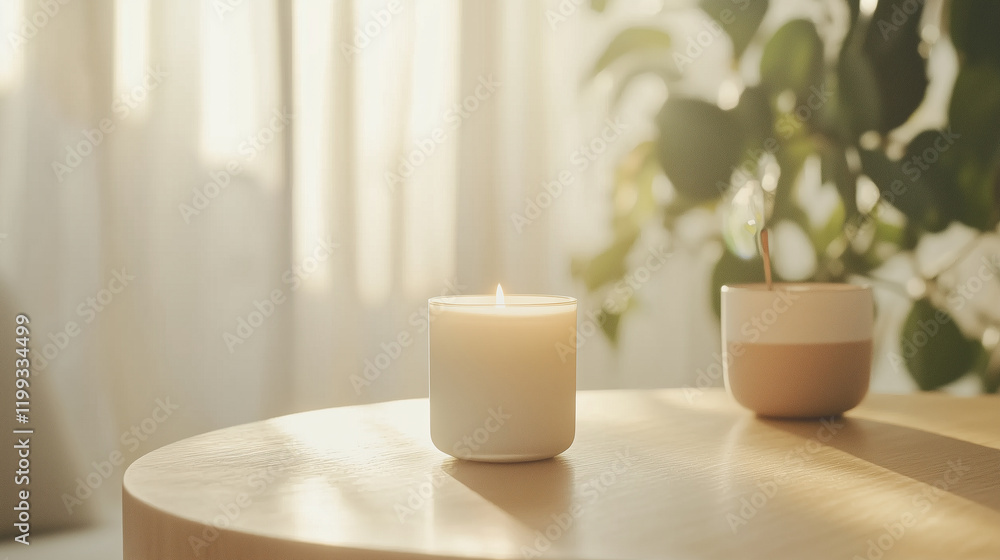 Tarot Reading in Modern Minimalist Room with Natural Light Tarot Reading in Modern Minimalist Room with Natural Light