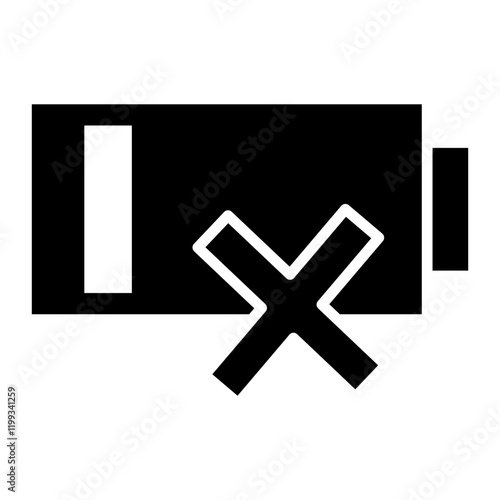 No Battery Icon