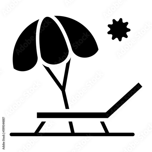 Beach Chair Icon