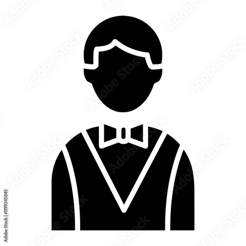 Male Croupier Icon