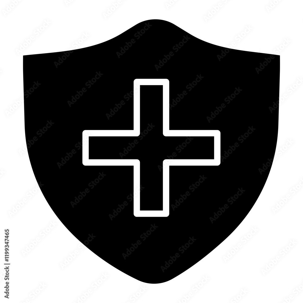 Fototapeta premium Health Insurance Icon