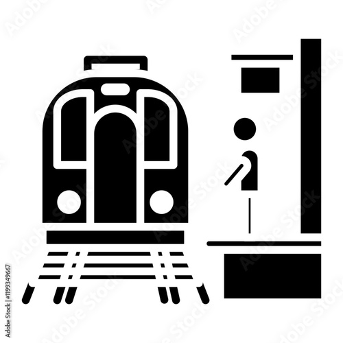 Train Platform Icon