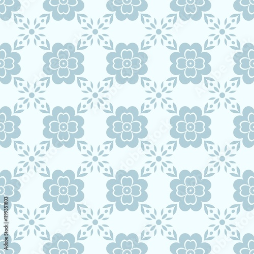 seamless pattern with flowers