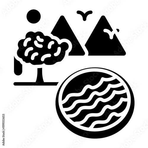 Lake Icon