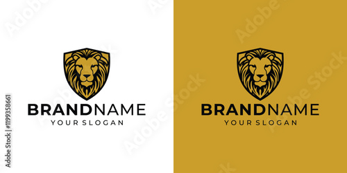  Lion Logo Head Images, Stock Photos, and Vectors