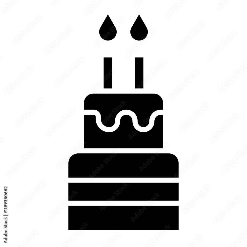 Obraz premium Cake Icon