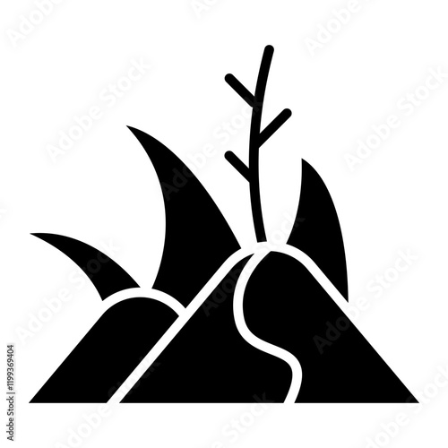 Desert Grass Icon