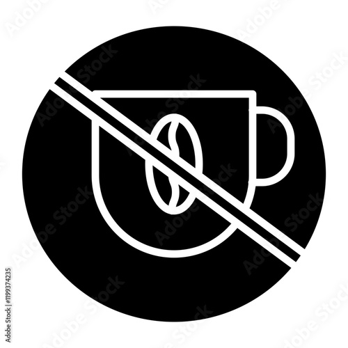 No Caffeine Icon