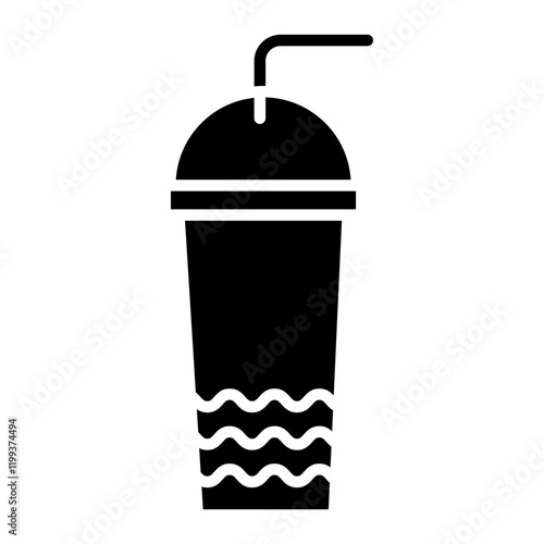 Cold Coffee Icon