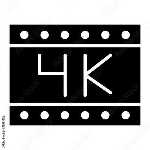 4k Film Icon