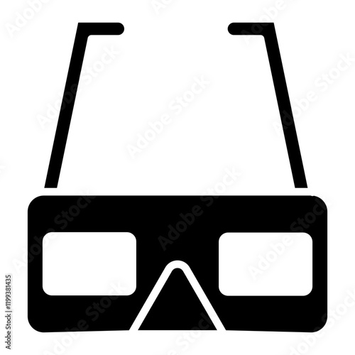 3d Glasses Icon