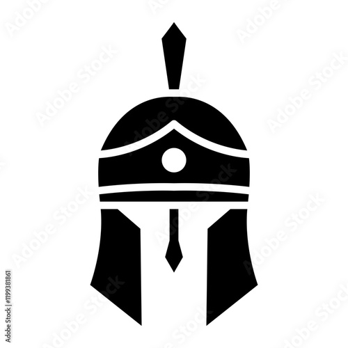 Roman Helmet Icon