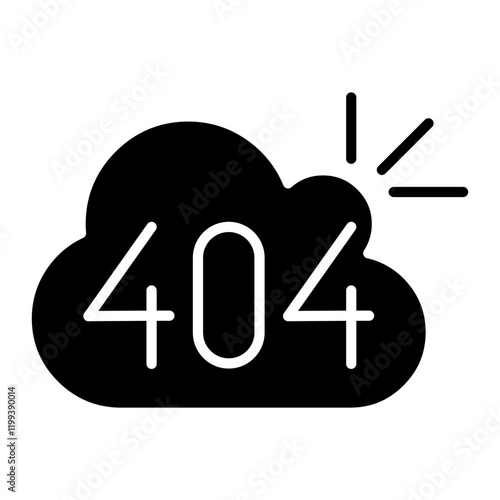 Cloud Error Icon