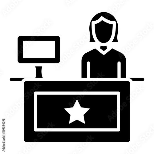 Receptionist Icon