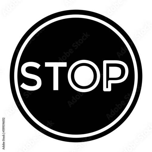 Stop Sign Icon