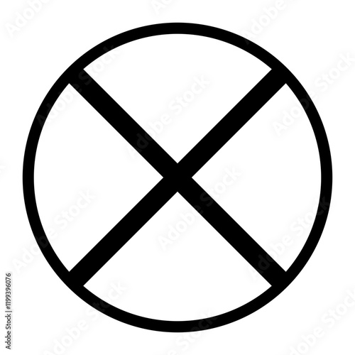 No Stopping Icon